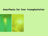 Anesthesia for liver transplant..pdf